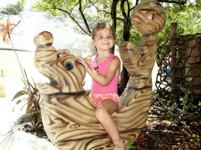 Maddy on a seal