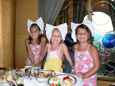 Girls at Dinner