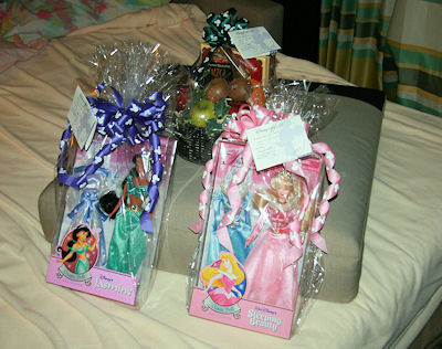 surprises in the room!