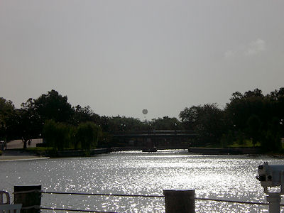 You can see the balloon from Downtown Disney from here!