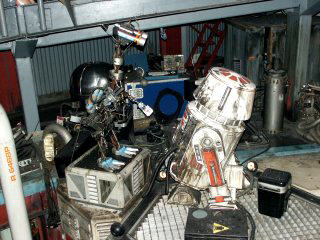 Inside Star Tours line