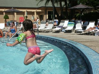 Big jump by Maddy