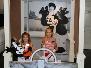 Playing in Exposition Hall