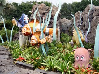 Nemo Display near Living Seas