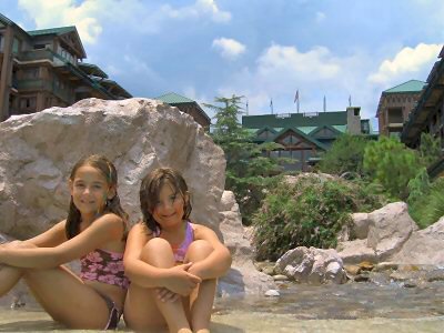 Pool time at the Wilderness Lodge