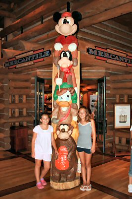 By the totem pole