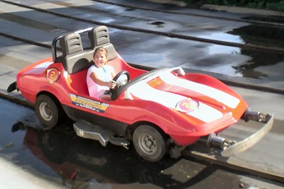 Maddy  on raceway