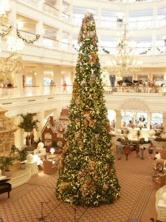 Grand Floridian Christmas Tree