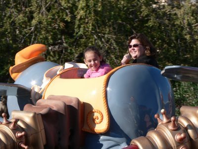 Dumbo flying first thing in the AM