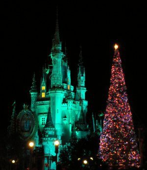 and just the castle and tree