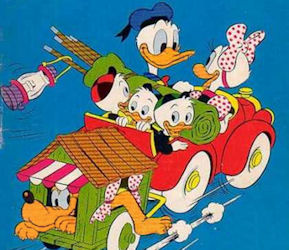 Driving back to Disney